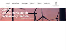 Tablet Screenshot of cemfe.org